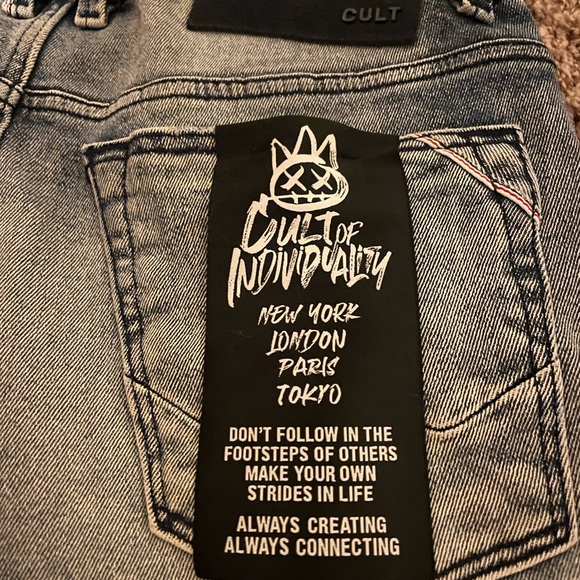 Super Skinny Fit Punk Jeans - Picture 6 of 11